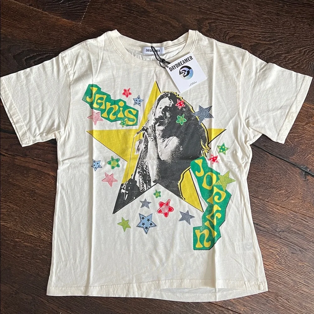DAYDREAMER Janis Joplin Graphic T-Shirt - Size Small - NWT - Picture 4 of 9